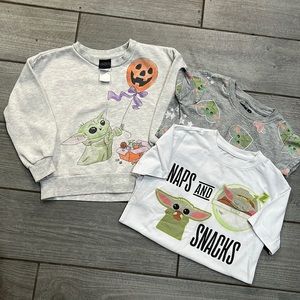 Disney Baby Yoda bundle size 4